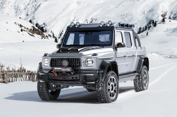 Brabus 800 Adventure XLP: пикап на базе нового «гелика» с 490-миллиметровым клиренсом Brabus 800 Adventure XLP: пикап на базе нового «гелика» с 490-миллиметровым клиренсом