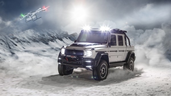 Brabus 800 Adventure XLP: пикап на базе нового «гелика» с 490-миллиметровым клиренсом Brabus 800 Adventure XLP: пикап на базе нового «гелика» с 490-миллиметровым клиренсом