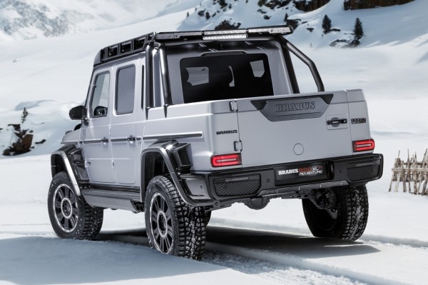 Brabus 800 Adventure XLP: пикап на базе нового «гелика» с 490-миллиметровым клиренсом Brabus 800 Adventure XLP: пикап на базе нового «гелика» с 490-миллиметровым клиренсом